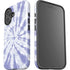 Purple Tie Dye iPhone 16 Plus Impact Case